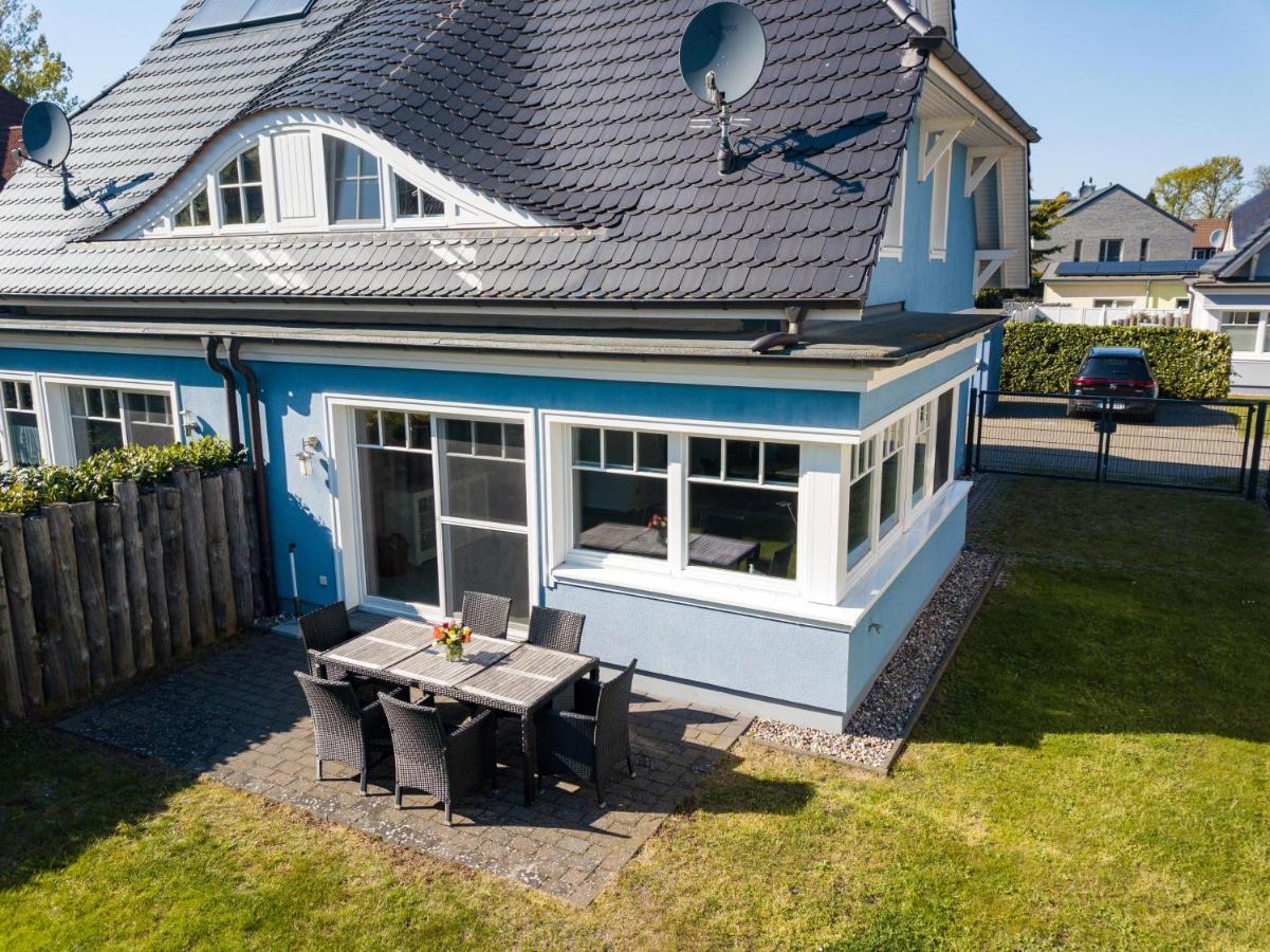 Ostseelagune Zingst, Exklusive Dhh, Strandnah, Sauna, Kamin, 3 Sz, 2 Baeder, Glasfaser, Haustierfrei, Garten Mit Suedterrasse, E-Ladesaeule, 2 Stellplaetze, Strandkorb, Fahrradschuppen, Waschmaschine, Trockner, Nichtraucher Zewnętrze zdjęcie