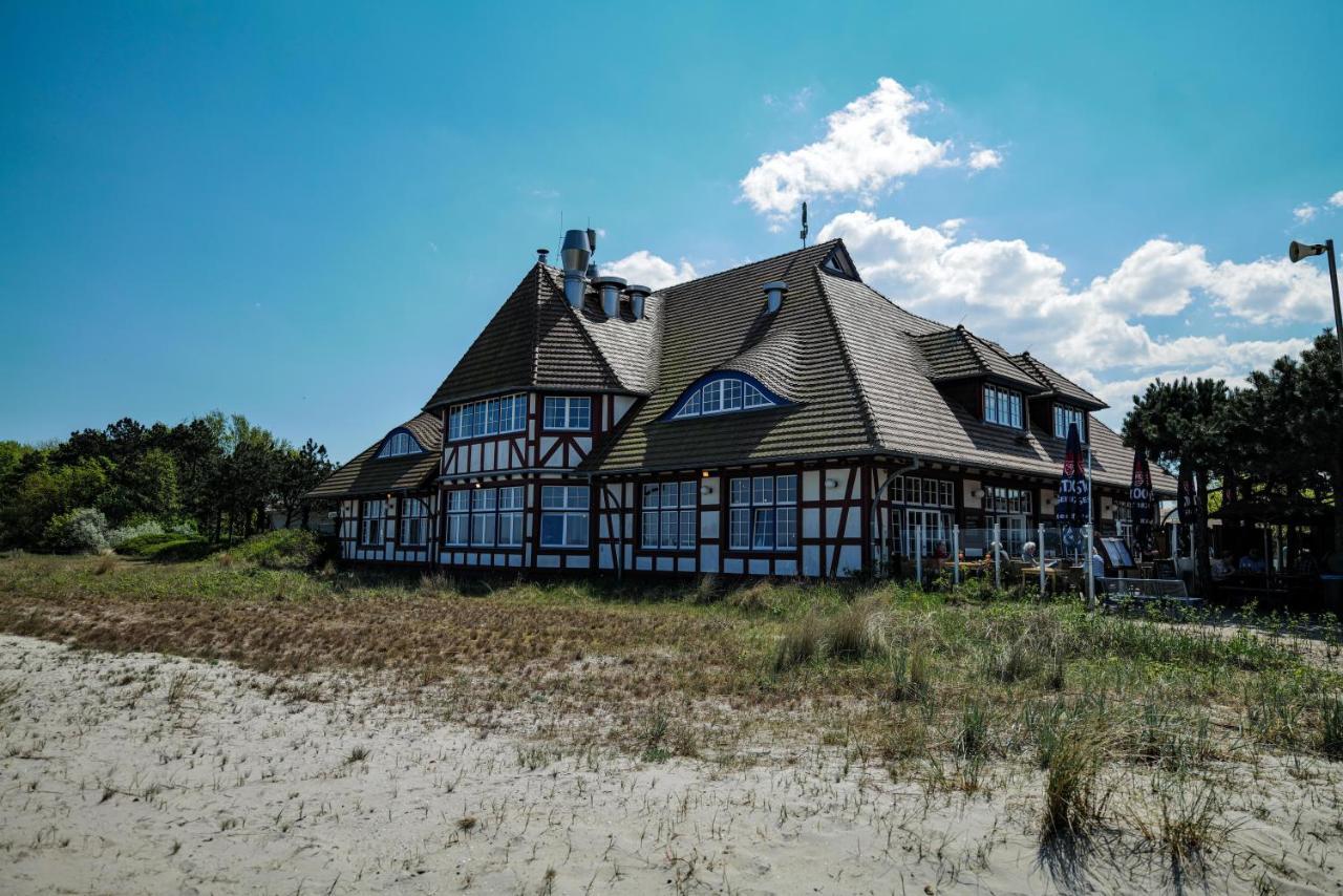Ostseelagune Zingst, Exklusive Dhh, Strandnah, Sauna, Kamin, 3 Sz, 2 Baeder, Glasfaser, Haustierfrei, Garten Mit Suedterrasse, E-Ladesaeule, 2 Stellplaetze, Strandkorb, Fahrradschuppen, Waschmaschine, Trockner, Nichtraucher Zewnętrze zdjęcie